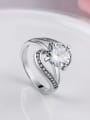 thumb Fashion Zircon Rhinestones Women Ring 2