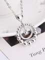 thumb Alloy White Gold Plated Fashion Rhinestones Round Two Pieces Jewelry Set 1