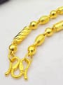 thumb Men Delicate Geometric Gold Plated Necklace 1