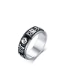 thumb Trendy Geometric Shaped Stainless Steel Men Ring 0