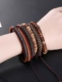 thumb Retro style Multi-layers Leather Bracelet 1