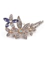 thumb Flower-shaped Crystals Pearl Brooch 3
