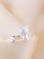 thumb Lovely Cat Opening Ring Valentine's Day Gift 2