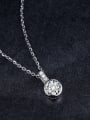 thumb 2018 2018 2018 925 Silver Zircon Necklace 2