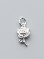 thumb 925 Sterling Silver With Silver Plated Trendy Flower Charms 1
