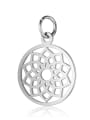 thumb Stainless Steel With Silver Plated Trendy Round Charms 0