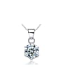 thumb Heart and Arrow Zircon Birthday Gift Pendant 0