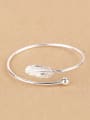 thumb Simple Feather Opening Bangle 0
