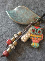 thumb Retro Style Owl Shaped Necklace 2