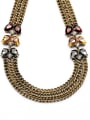 thumb Retro Multi Layer Alloy Necklace 1