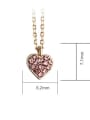 thumb 925 Sterling Silver With  Cubic Zirconia Cute Heart Locket Necklace 3