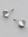 thumb Women 925 Silver Heart Shaped stud Earring 2