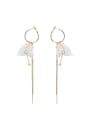 thumb Fashion Tassels Gold Plated PVC Drop Earrings 0