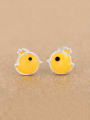 thumb Little Yellow Chick stud Earring 0