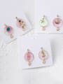thumb Alloy With Rose Gold Plated Cartoon Sea Star  Drop Earrings 1