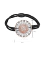 thumb Copper With Cubic Zirconia  Luxury Flower Hair Ropes 3