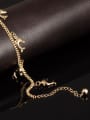 thumb Fashion Little Dolphins Gold Plated Anklet 2