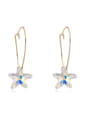 thumb Fashion Star austrian Crystal Alloy Earrings 3