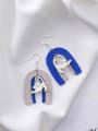 thumb Alloy With White Gold Plated Cute Animal cat Drop Earrings 0