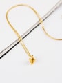 thumb Fashion 18K Gold Plated Triangle Shaped Necklace 1