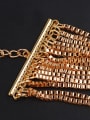 thumb Exaggerated Personalized Multi-layers Box Chains Necklace 2