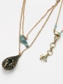 thumb Double Layer Hollow Bird's nest Necklace 2