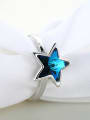 thumb Five-point Star Shaped Ring 1