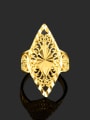 thumb Personality Diamond Shaped 24K Gold Plated Ring 1
