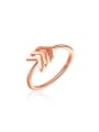 thumb Exquisite Rose Gold Plated Arrow Shaped Ring 0