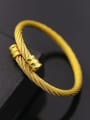 thumb Super Fashion Plating Cross Opening Mens Titanium Bracelet 0