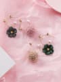 thumb Alloy With Gold Plated Cute Flower Clip On Earrings 1