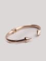 thumb Rose Gold Plated Opening Bangle 0