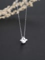 thumb 925 Silver Egg-shaped Necklace 0