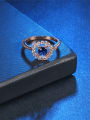 thumb Elegant Rose Gold Plated Zircon Women Ring 1