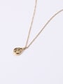 thumb Alloy With Rose Gold Plated Simplistic Water Drop Necklaces 0