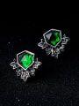 thumb Exquisite Retro Irregular Stones stud Earring 2