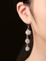 thumb Elegant Handmade Sterling Silver hook earring 1