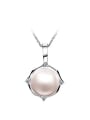 thumb Fashion Freshwater Pearl Round Necklace 0