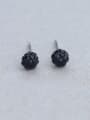 thumb All-match Round Shaped Zircon stud Earring 2