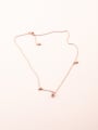 thumb Women Small Beans Clavicle Necklace 0