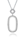 thumb Copper inlaid AAA zircon European style necklace 0