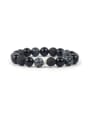 thumb Semi-precious Stones Titanium Accessories Bracelet 0