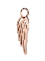 thumb Stainless Steel With Gold Plated Trendy wing Charms 2