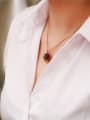 thumb Rose Flower Pendant Clavicle Necklace 1