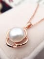 thumb 2018 2018 Freshwater Pearl Hollow Flower Necklace 2