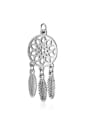 thumb Stainless Steel With Gold Plated Trendy Irregular Dreamcatcher Charms 1