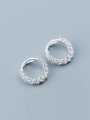 thumb 925 Sterling Silver With Cubic Zirconia  Cute Round Charms 4