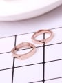 thumb Square Rose Gold Plated Lover Ring 1