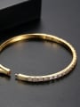 thumb Copper inlaid AAA zircon Minimal bracelet 3