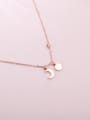 thumb The Moon and Stars Pendant Clavicle Necklace 0